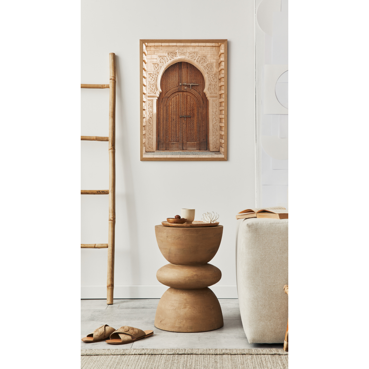 Marokkanische Tür Poster