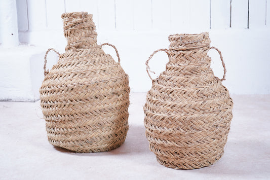 gewebte Halfagras-Vase