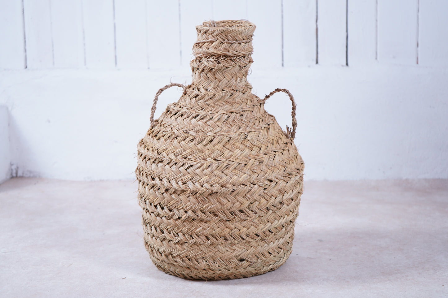 gewebte Halfagras-Vase