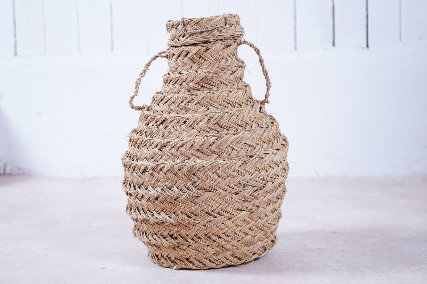 gewebte Halfagras-Vase