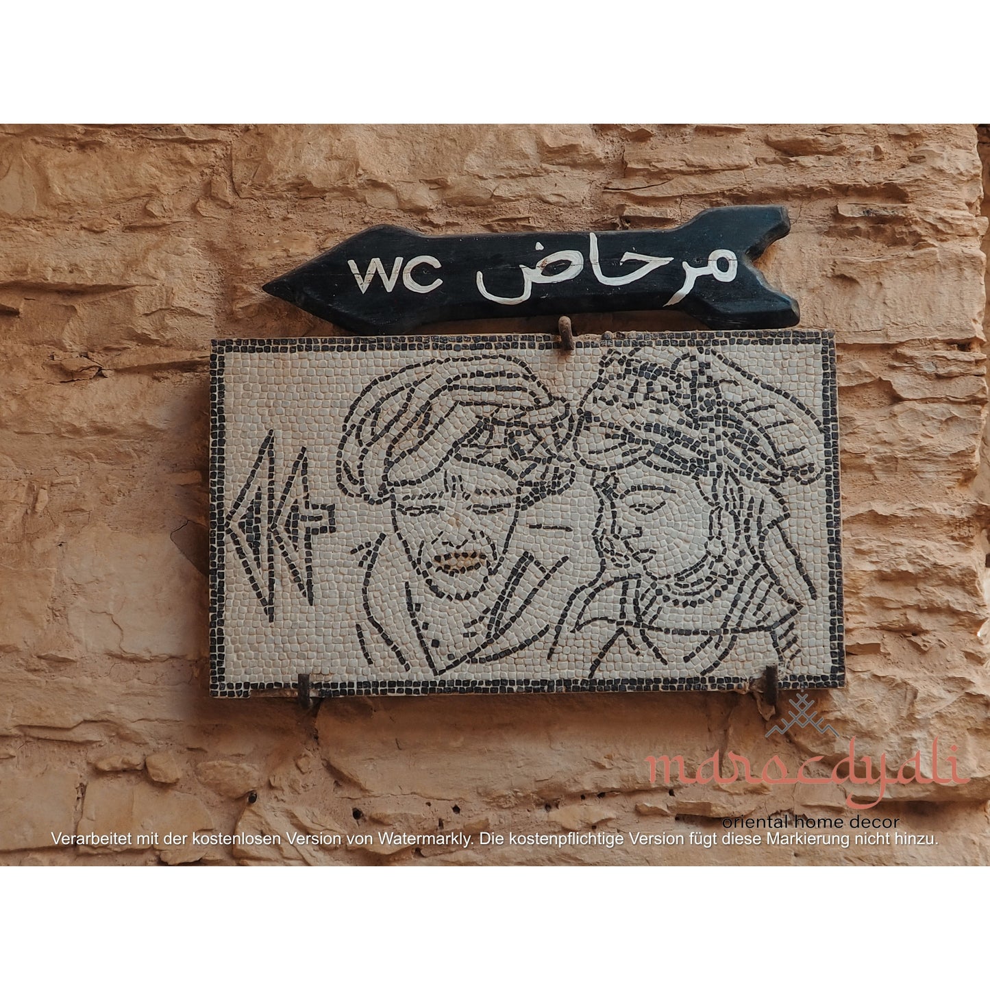 WC sign poster