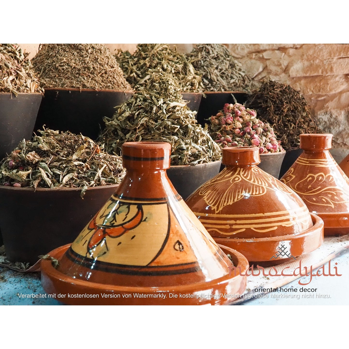 Tajine und Tee Poster