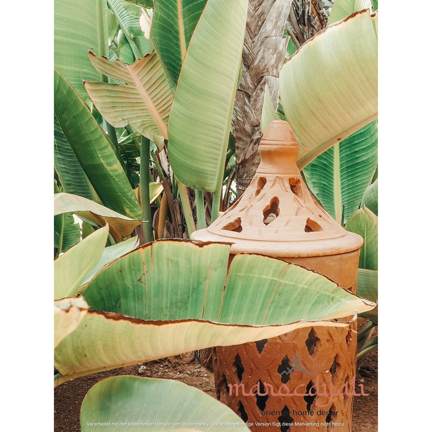 Orientalische Lampe Poster