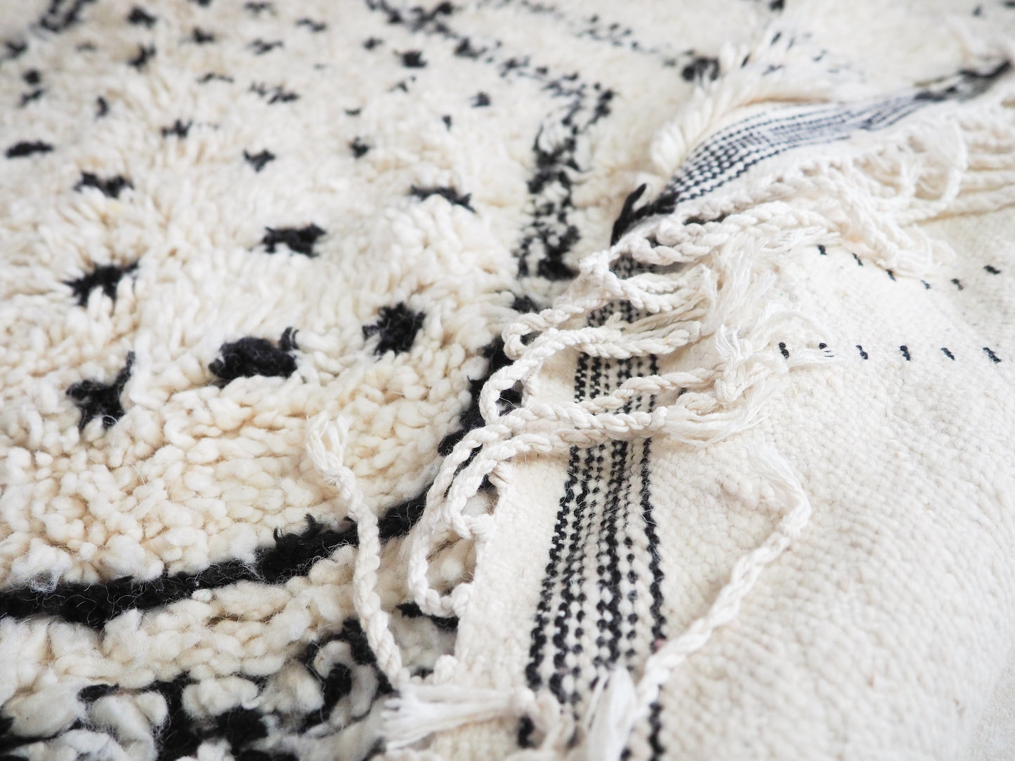 Handgefertigter Azilal Teppich `Riad` aus Marokko – Boho-Muster und hochwertige Wolle | 285 x 200 cm