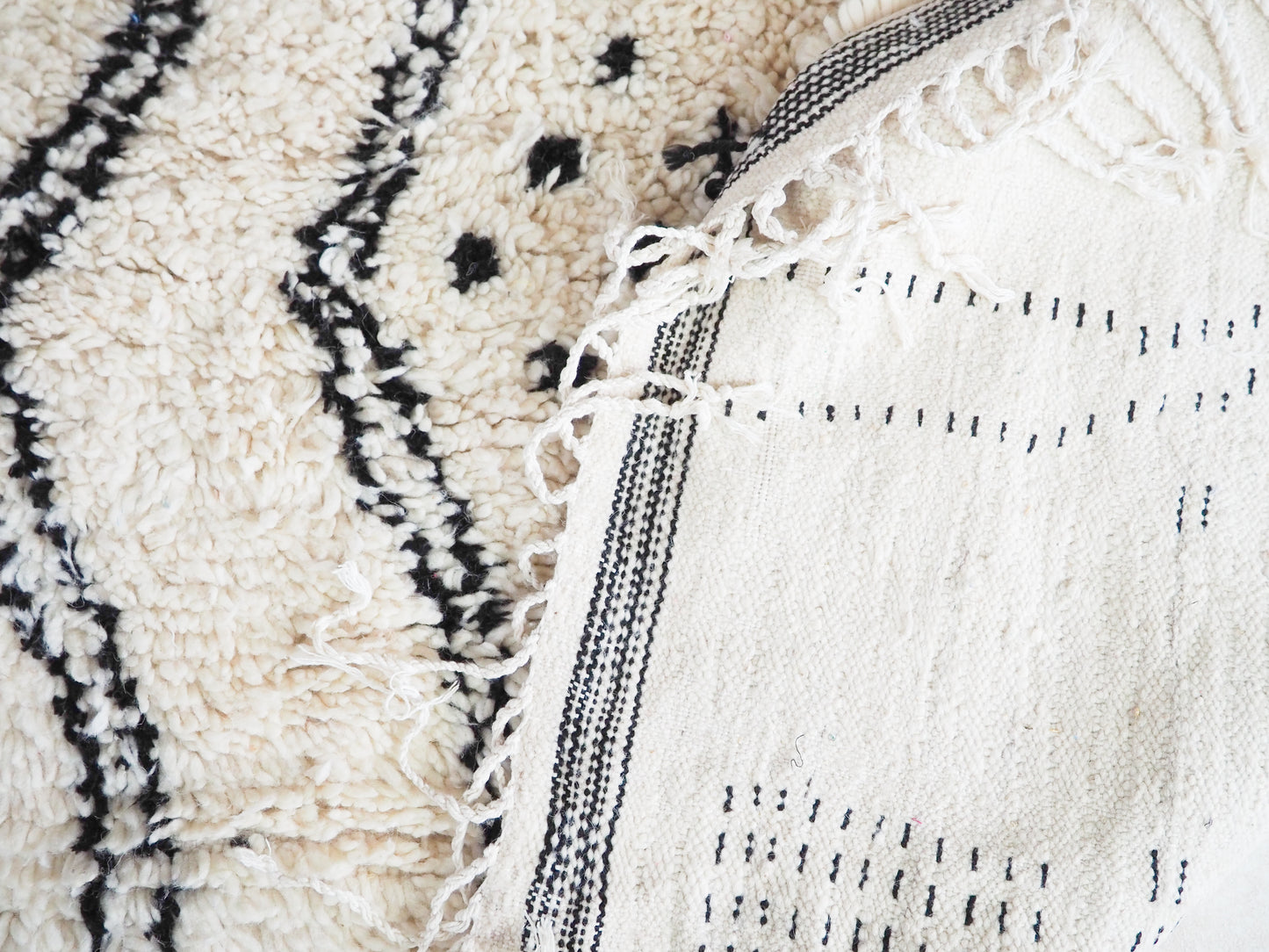 Handgefertigter Azilal Teppich `Riad` aus Marokko – Boho-Muster und hochwertige Wolle | 285 x 200 cm