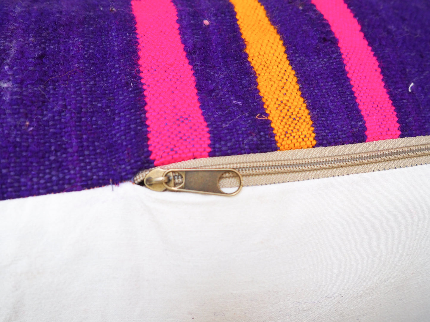 Handgefertigter Kilim Pouf aus Marokko ´Lalla´ – Traditionelles Design und Naturmaterialien