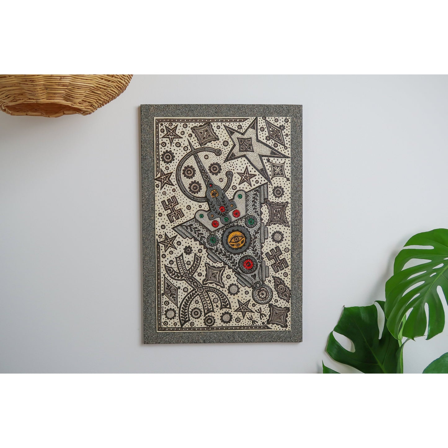 Henna Wandbild | 60cm x 40cm