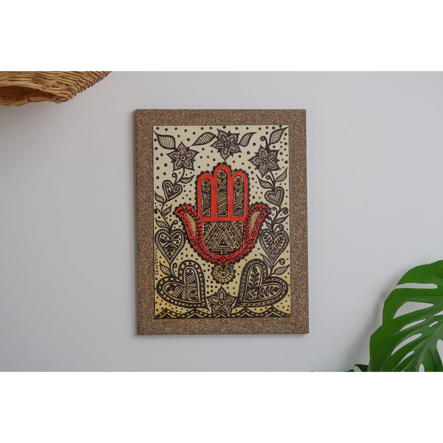Henna Wandbild | 40cm x 30cm
