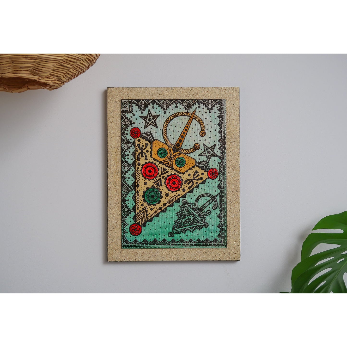 Henna Wandbild | 40cm x 30cm