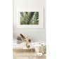 Palm leaves poster
