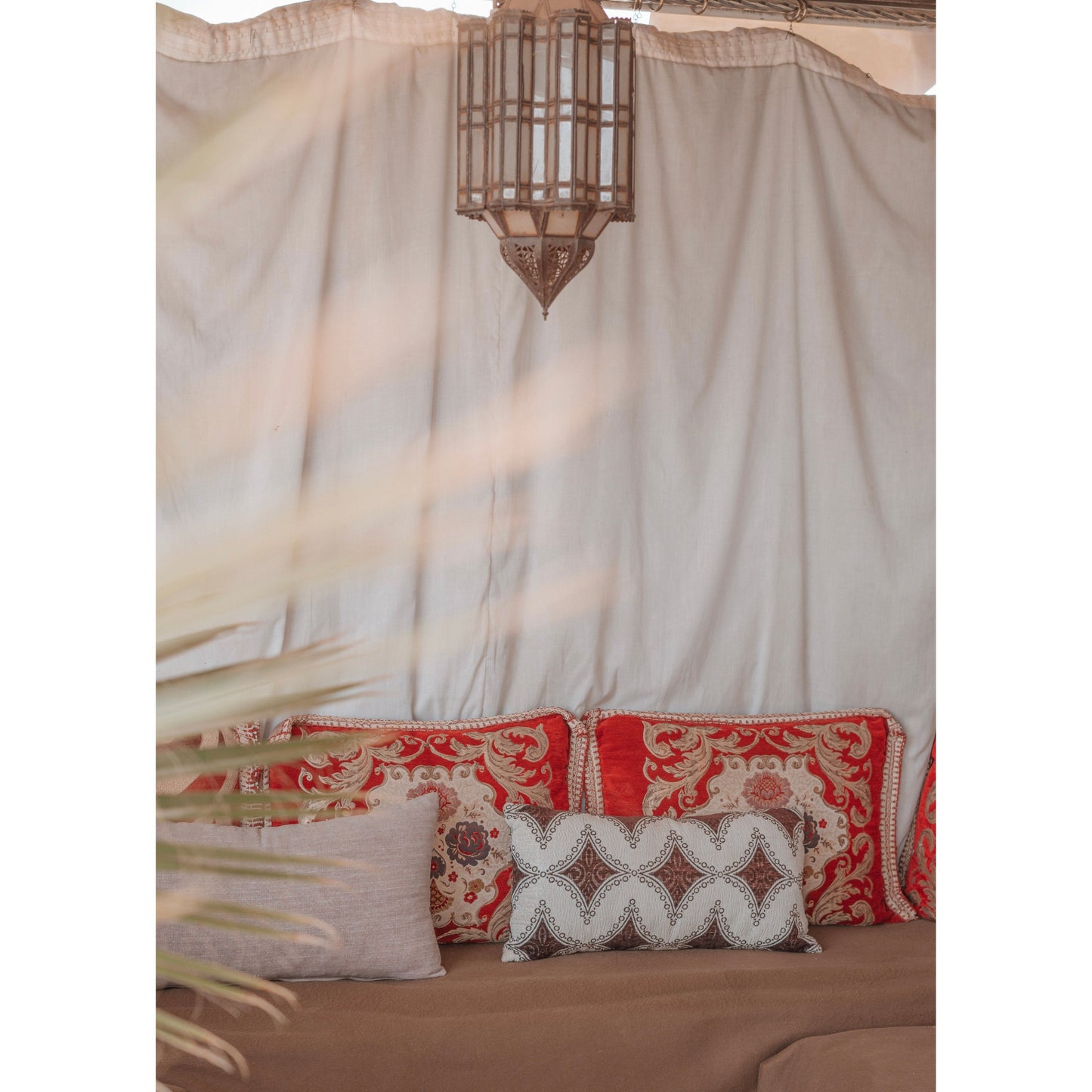 Riad seating area poster