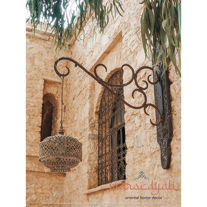 Hanging lamp poster