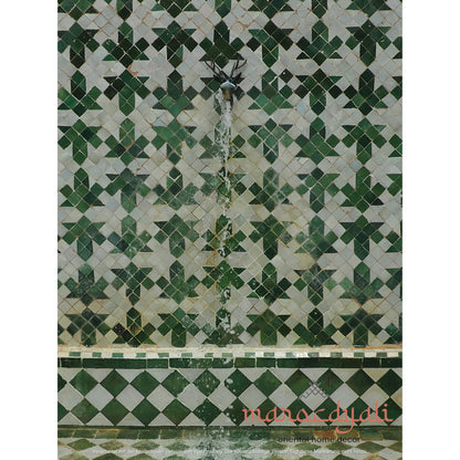 Moroccan Fountain Poster